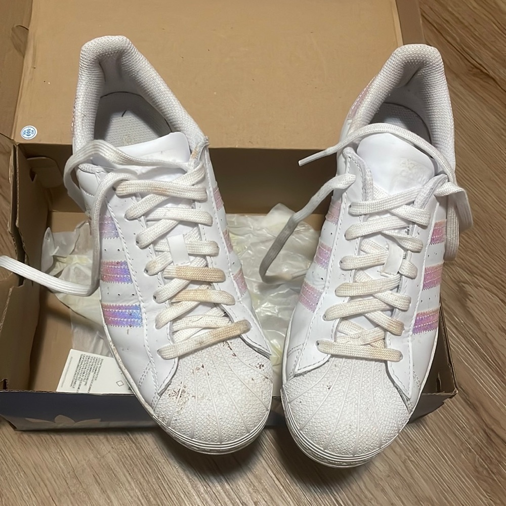 Size 7 sneakers like new just dirty wore 2x for work